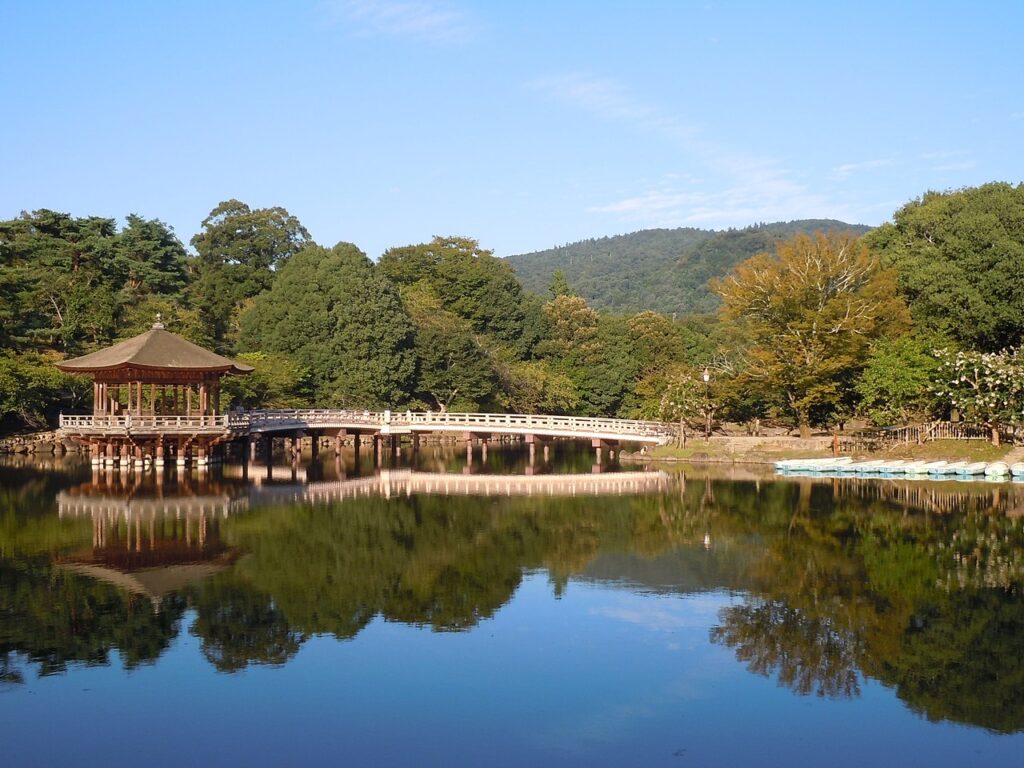 Pond in Nara Park (Source: Wikipedia) 